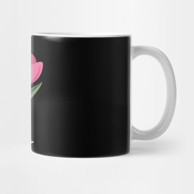 Subtle Floral Anti-Trump – Foxglove Daisy Tulip by ArtistTee ⭐⭐⭐⭐⭐